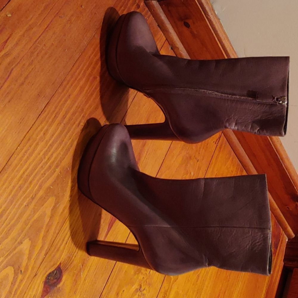 Prada booties authentic(brand new without box)platforms,with the softest leather